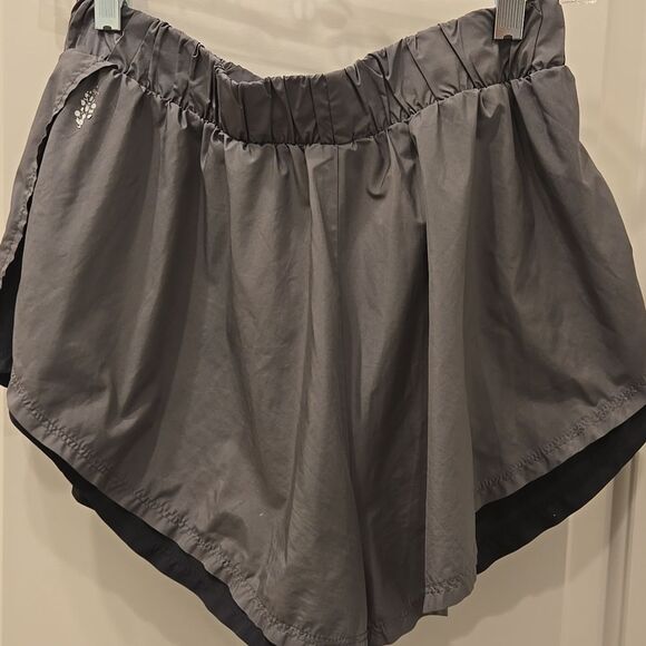 Free People Movement Gray Women’s Shorts | FP Movement | Athleisure Essentials - Picture 2 of 3